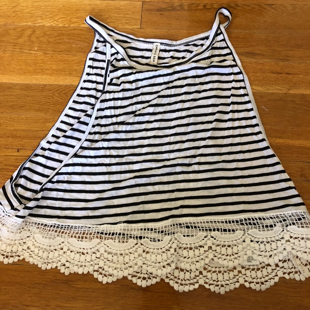 LF striped tank top
